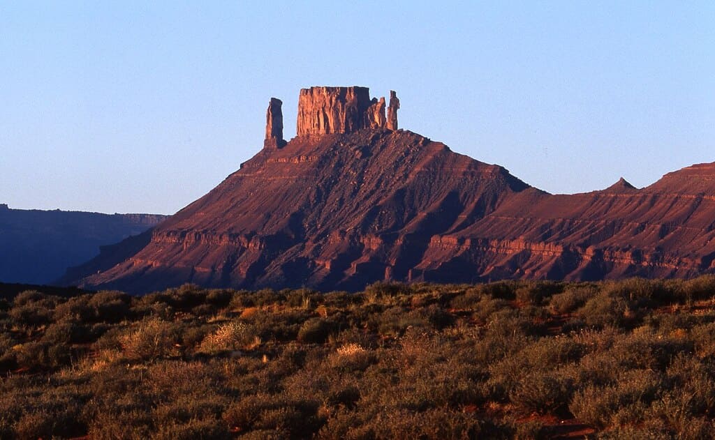Castle Valley Overlook & Jimmy Keen Trailhead  - Photo by Bureau of Land Management - Utah, Public Domain, via Wikimedia Commons